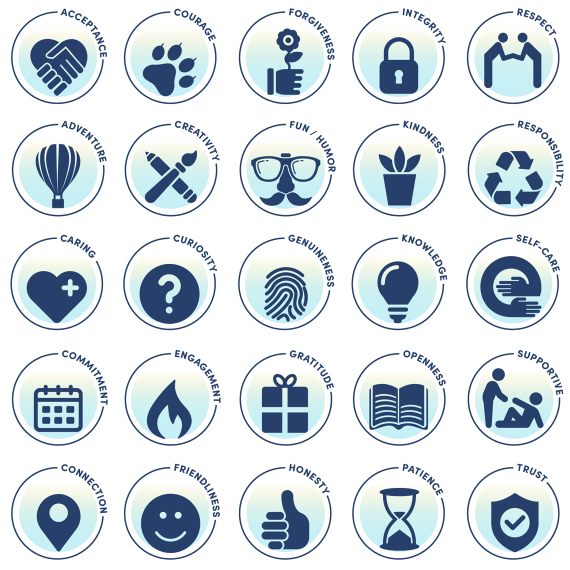 values icons
